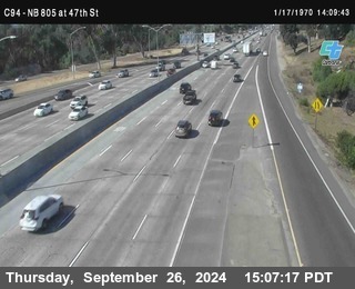 (C094) NB 805 : 47th Street (on ramp)