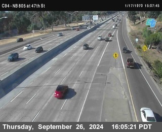 (C094) NB 805 : 47th Street (on ramp)