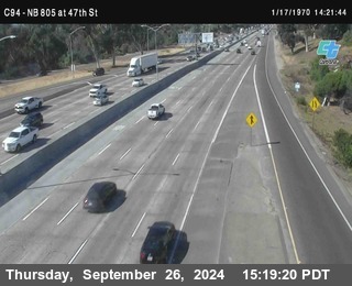 (C094) NB 805 : 47th Street (on ramp)