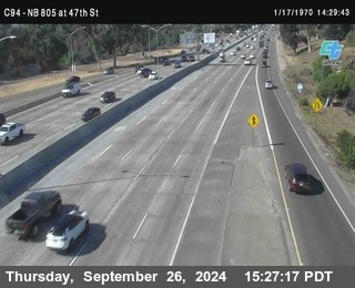 (C094) NB 805 : 47th Street (on ramp)