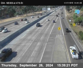 (C094) NB 805 : 47th Street (on ramp)