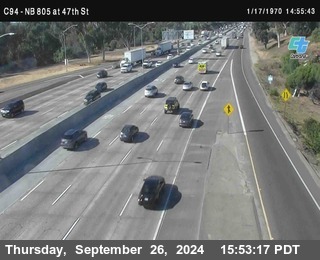 (C094) NB 805 : 47th Street (on ramp)