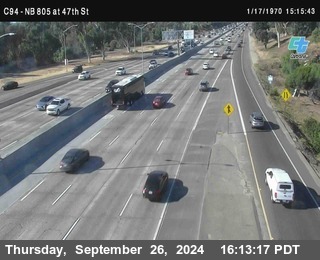 (C094) NB 805 : 47th Street (on ramp)