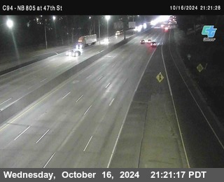 (C094) NB 805 : 47th Street (on ramp)