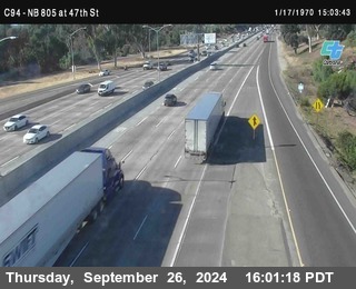 (C094) NB 805 : 47th Street (on ramp)