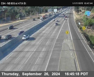 (C094) NB 805 : 47th Street (on ramp)