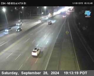 (C094) NB 805 : 47th Street (on ramp)