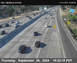 (C094) NB 805 : 47th Street (on ramp)