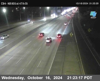 (C094) NB 805 : 47th Street (on ramp)