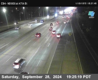 (C094) NB 805 : 47th Street (on ramp)