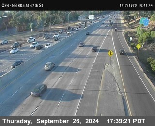 (C094) NB 805 : 47th Street (on ramp)