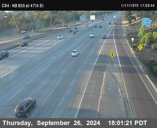 (C094) NB 805 : 47th Street (on ramp)