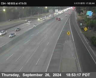 (C094) NB 805 : 47th Street (on ramp)