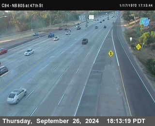 (C094) NB 805 : 47th Street (on ramp)