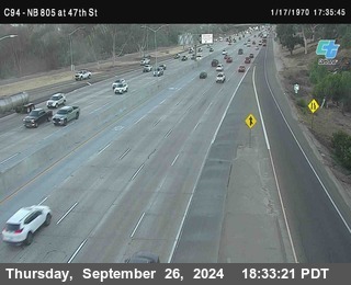 (C094) NB 805 : 47th Street (on ramp)