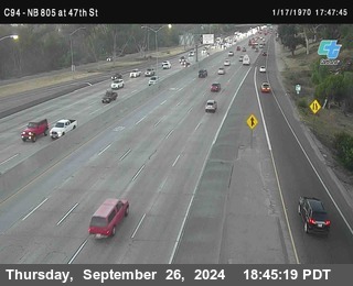 (C094) NB 805 : 47th Street (on ramp)