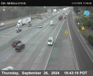 (C094) NB 805 : 47th Street (on ramp)