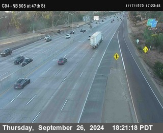 (C094) NB 805 : 47th Street (on ramp)