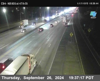 (C094) NB 805 : 47th Street (on ramp)