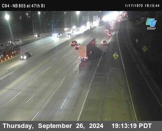 (C094) NB 805 : 47th Street (on ramp)