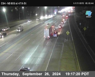 (C094) NB 805 : 47th Street (on ramp)