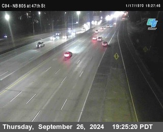 (C094) NB 805 : 47th Street (on ramp)