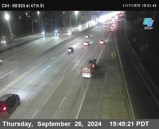 (C094) NB 805 : 47th Street (on ramp)