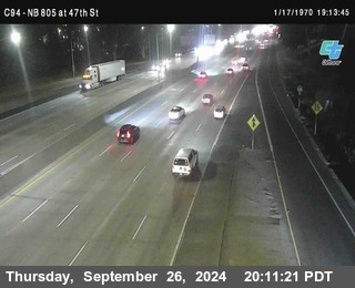 (C094) NB 805 : 47th Street (on ramp)