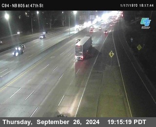 (C094) NB 805 : 47th Street (on ramp)