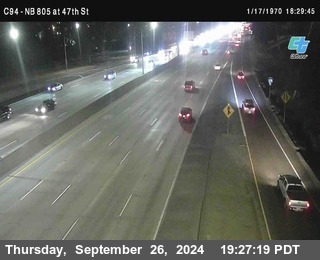 (C094) NB 805 : 47th Street (on ramp)