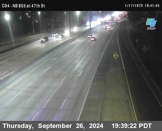 (C094) NB 805 : 47th Street (on ramp)