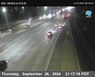 (C094) NB 805 : 47th Street (on ramp)