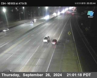 (C094) NB 805 : 47th Street (on ramp)