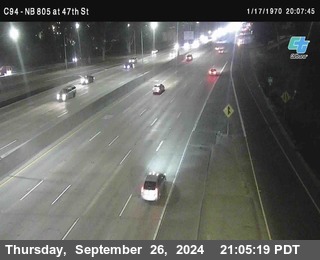 (C094) NB 805 : 47th Street (on ramp)