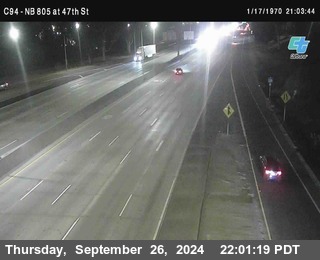 (C094) NB 805 : 47th Street (on ramp)