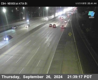 (C094) NB 805 : 47th Street (on ramp)