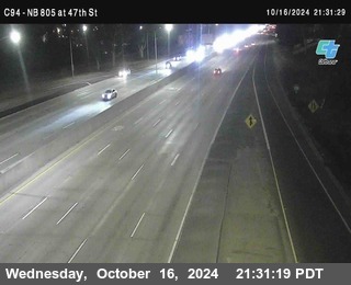 (C094) NB 805 : 47th Street (on ramp)