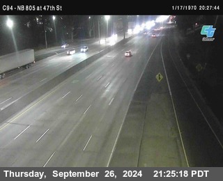 (C094) NB 805 : 47th Street (on ramp)