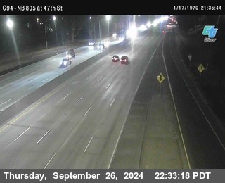 (C094) NB 805 : 47th Street (on ramp)