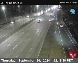 (C094) NB 805 : 47th Street (on ramp)