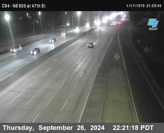 (C094) NB 805 : 47th Street (on ramp)