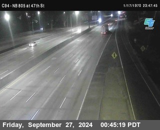 (C094) NB 805 : 47th Street (on ramp)