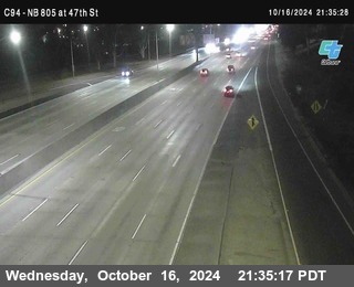 (C094) NB 805 : 47th Street (on ramp)