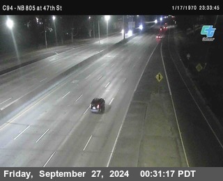 (C094) NB 805 : 47th Street (on ramp)