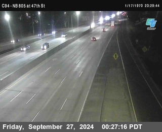 (C094) NB 805 : 47th Street (on ramp)