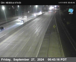 (C094) NB 805 : 47th Street (on ramp)