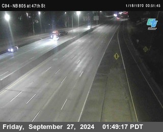 (C094) NB 805 : 47th Street (on ramp)