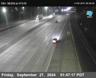 (C094) NB 805 : 47th Street (on ramp)