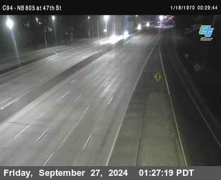 (C094) NB 805 : 47th Street (on ramp)