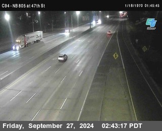 (C094) NB 805 : 47th Street (on ramp)